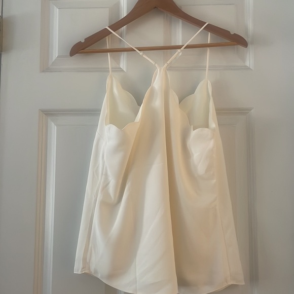 J.Crew Factory Scalloped Tank Top NWT - Picture 3 of 4